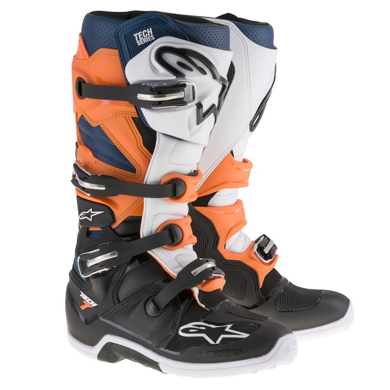 Alpinestars Unisex-Adult Tech 5 Boots White/Red/Blue Size 15 